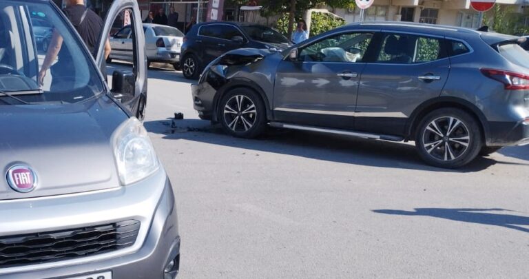 TEHLİKELİ YOLDA KAZA