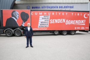 ‘CUMHURİYET TIRI’ MUSTAFAKEMALPAŞA’YA GELİYOR