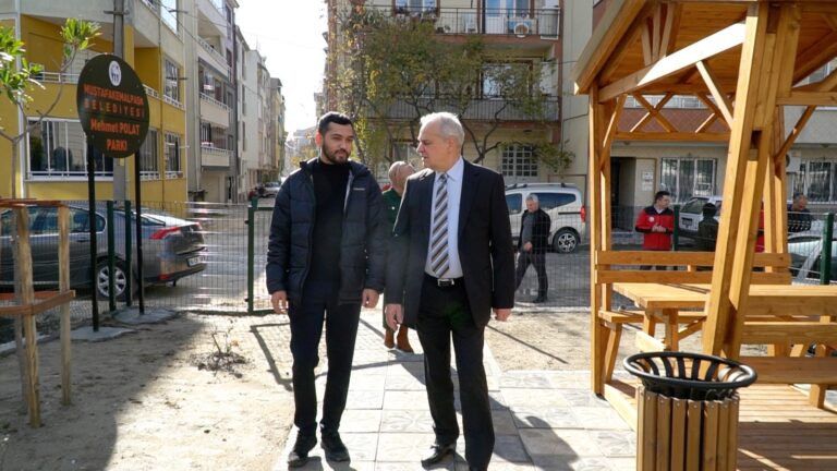 MUSTAFAKEMALPAŞA’YA YENİ BİR PARK KAZANDIRILDI