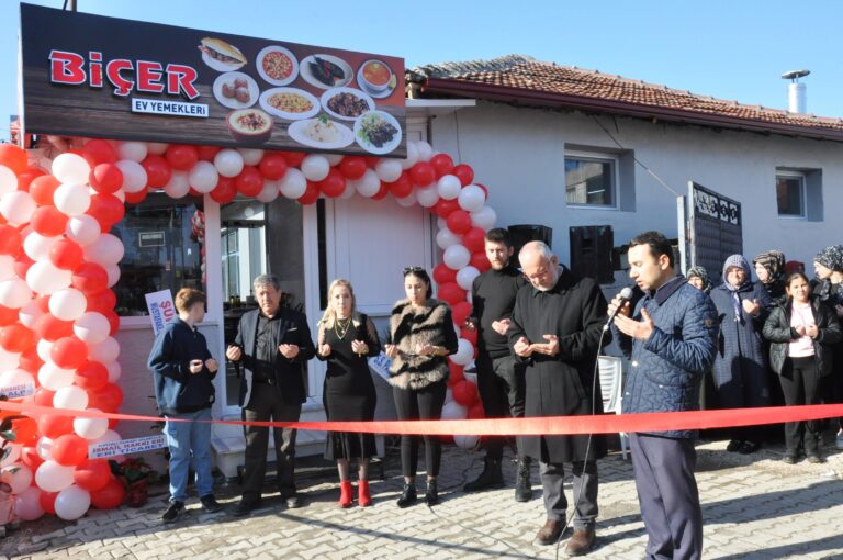 BİÇER EV YEMEKLERİ SALONU AÇILDI