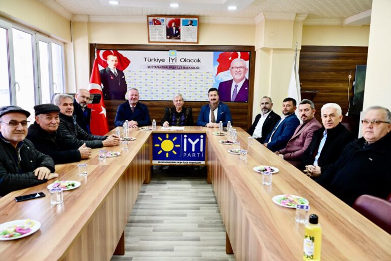 İYİ PARTİLİ BAŞKANLARDAN TEŞKİLAT ZİYARETİ