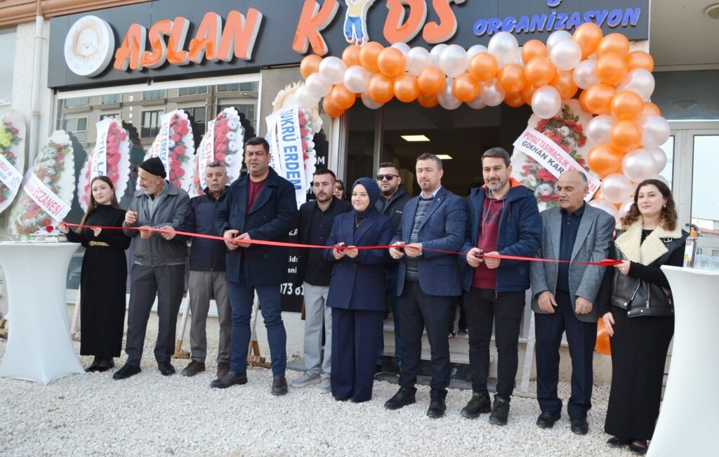 ASLAN KİDS VE ORGANİZASYON HİZMETE AÇILDI