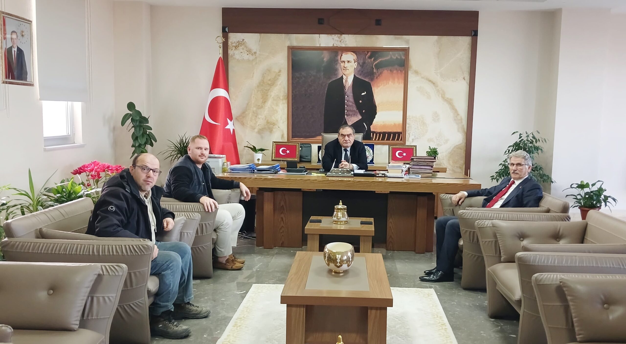 MASKB’DAN KAYMAKAM’A ZİYARET