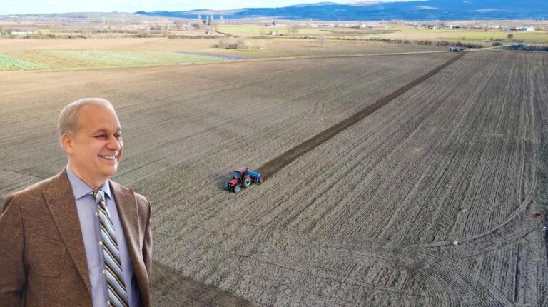 ÖRNEK TARIM PROJESİ HAYATA GEÇTİ