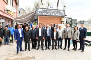 BALIK PAZARI YENİ YERİNDE HİZMETE AÇILDI