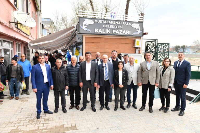 BALIK PAZARI YENİ YERİNDE HİZMETE AÇILDI