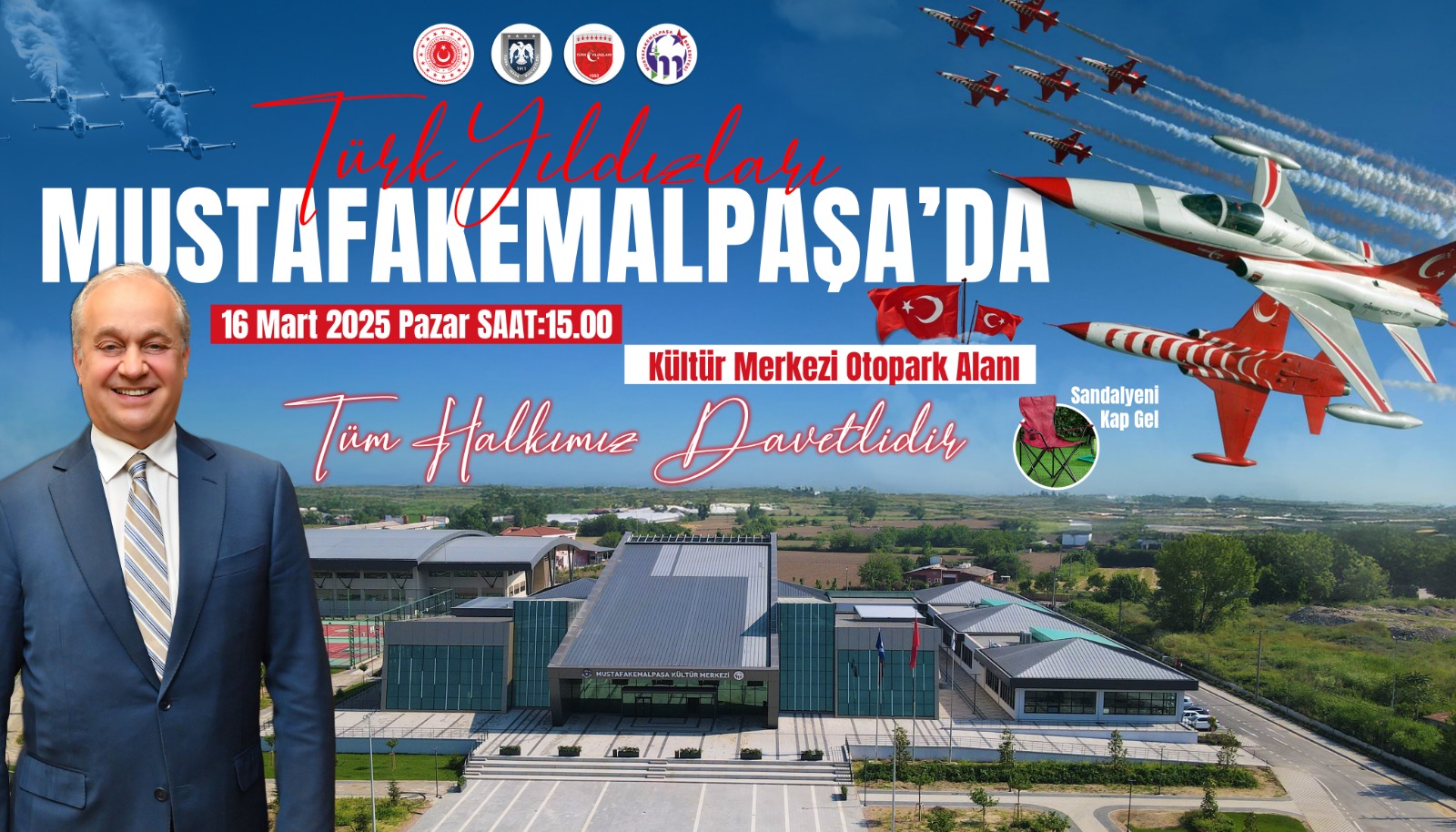 MUSTAFAKEMALPAŞA’DAN TÜRK YILDIZLARI GEÇECEK