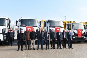 TEMİZLİK İŞLERİNE YENİ ARAÇ FİLOSU