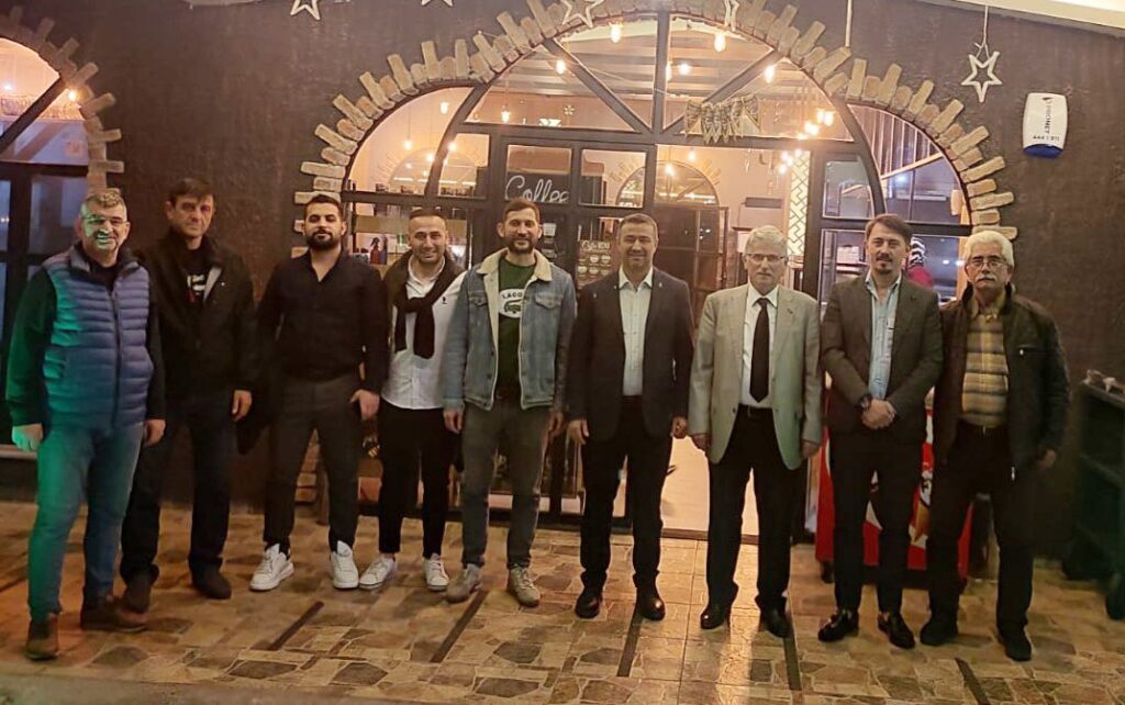 TURGUT, AMATÖR SPOR TEMSİLCİLERİ İLE BULUŞTU