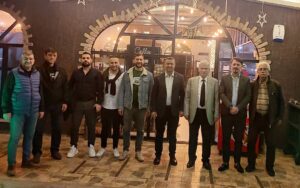 TURGUT, AMATÖR SPOR TEMSİLCİLERİ İLE BULUŞTU