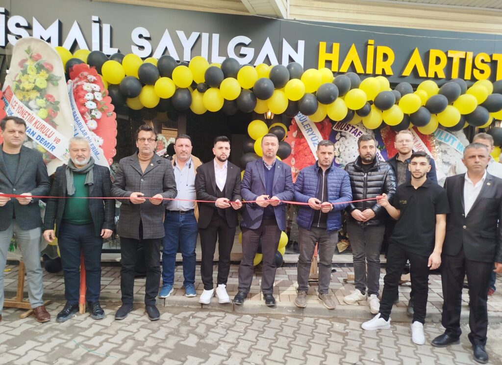 ‘İSMAİL SAYILGAN HAİR ARTİST’ HİZMETE AÇILDI