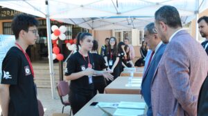 İBRAHİM ÖNAL’DA TÜBİTAK BİLİM FUARI AÇILDI