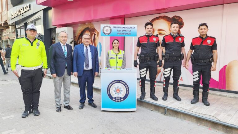 MUSTAFAKEMALPAŞA’DA TRAFİK BİLİNCİ ARTTIRILIYOR
