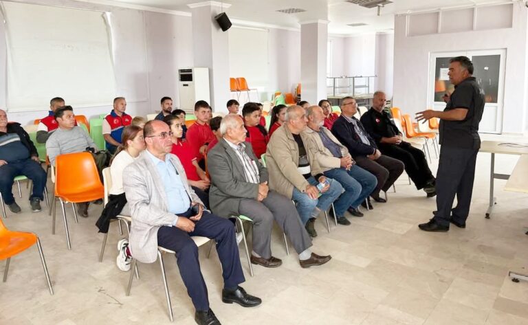 TATKAVAKLI’DA ‘DEPREM’ TOPLANTISI