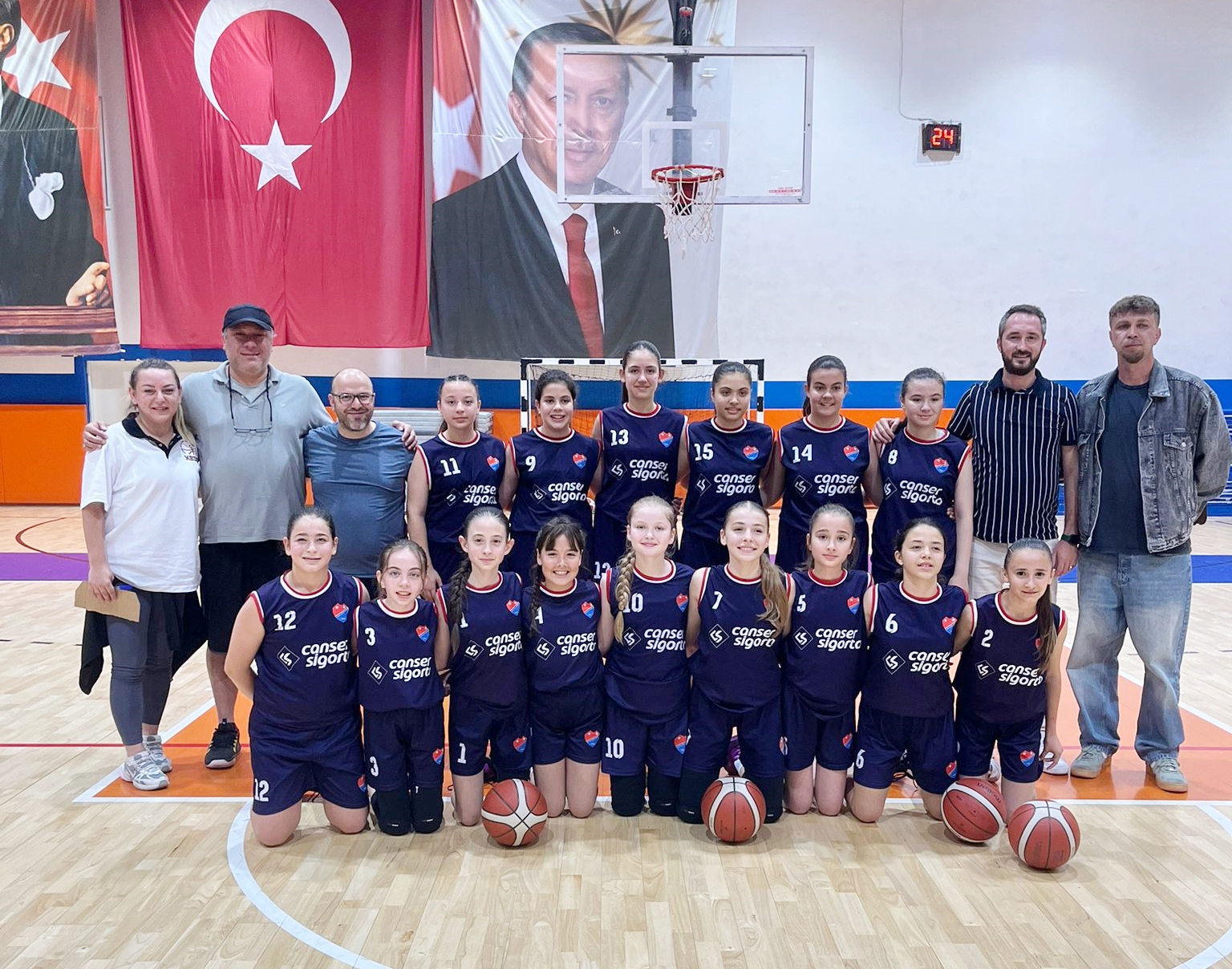 U-12 TAKIMI ŞAMPİYONLUK YOLUNDA