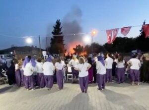 ŞALVAR GECESİ BİR MAHALLEYİ YAKIYORDU