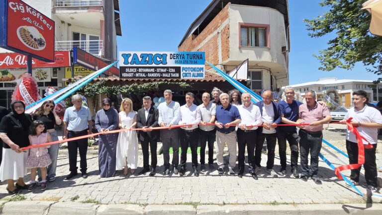 ‘YAZICI DERYA TURNA’ HİZMETE AÇILDI