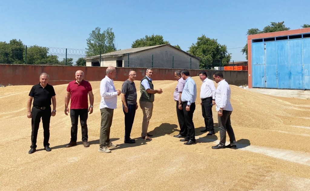 MUSTAFAKEMALPAŞA’DA HUBUBAT ALIMI HIZ KAZANDI