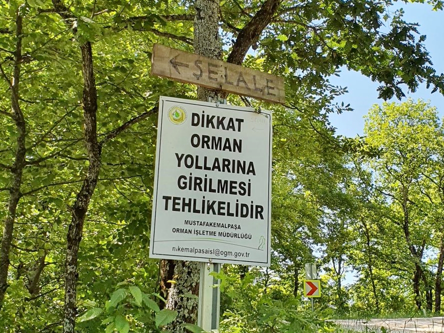 ORMANA GİRİŞ YASAKLANDI
