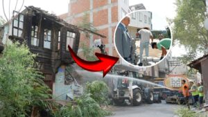 BELEDİYE HEM YIKIYOR, HEM YAPIYOR