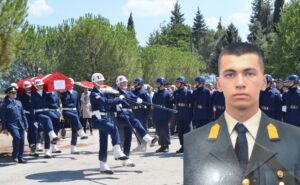 GENÇ ASTSUBAY ADAYINA GÖZÜ YAŞLI VEDA