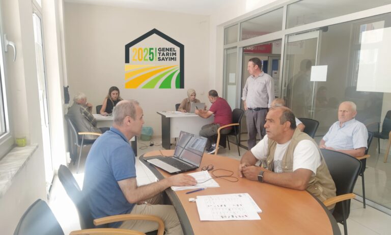 TARIMSAL SAYIM SEFERBERLİĞİ SÜRÜYOR