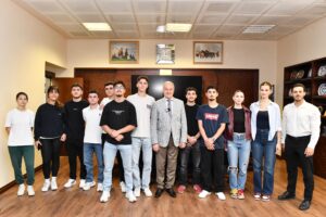 BELEDİYE ÖNCÜLÜK ETTİ, 17 ÖĞRENCİ HEDEFE ULAŞTI