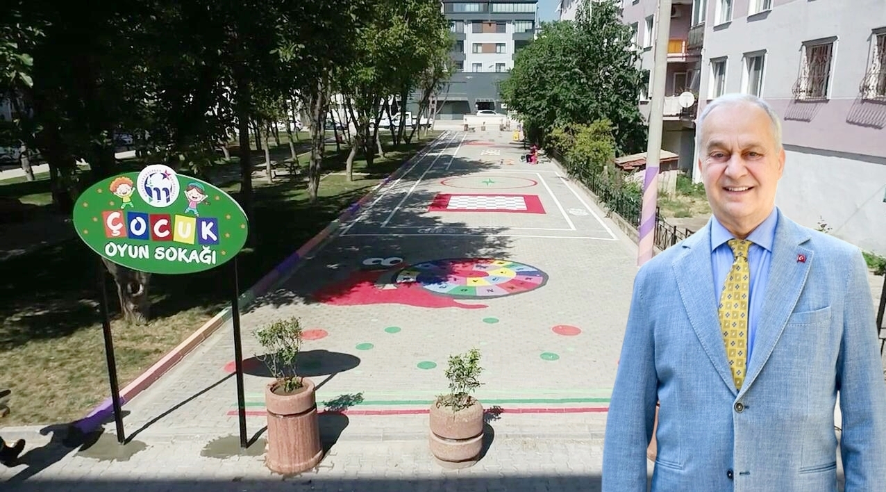 ÇOCUKLAR ‘OYUN SOKAĞI’NA KAVUŞTU