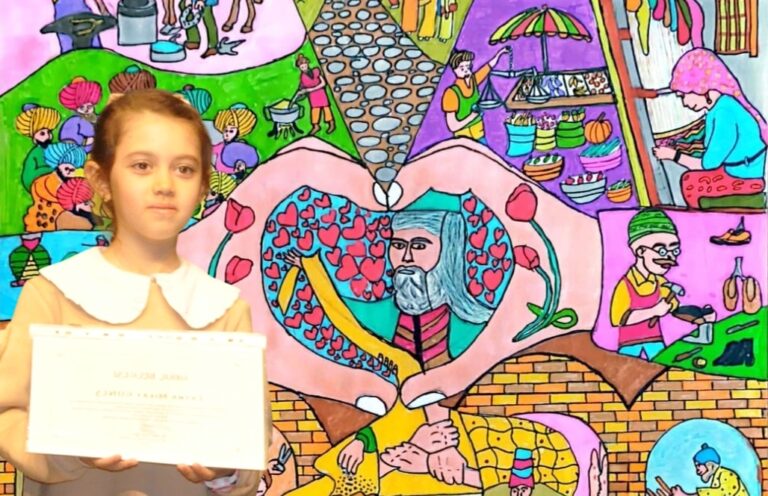 KÜÇÜK RESSAMLARDAN ULUSLARARASI BAŞARI