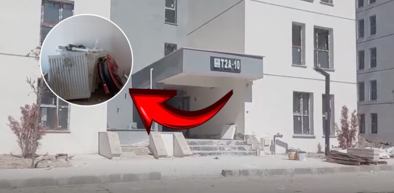 LALAŞAHİN TOKİ’DE ‘YIKIM’ VAR