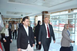 DEVLET HASTANESİ’NE ÜST DÜZEY ZİYARET