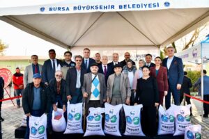 MUSTAFAKEMALPAŞA’DA ÇİFTÇİYE BUĞDAY DESTEĞİ