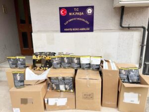 MUSTAFAKEMALPAŞA’DA KAÇAK TÜTÜN BASKINI