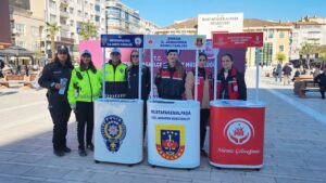 KADINA ŞİDDETE KARŞI GÜÇLÜ MESAJ