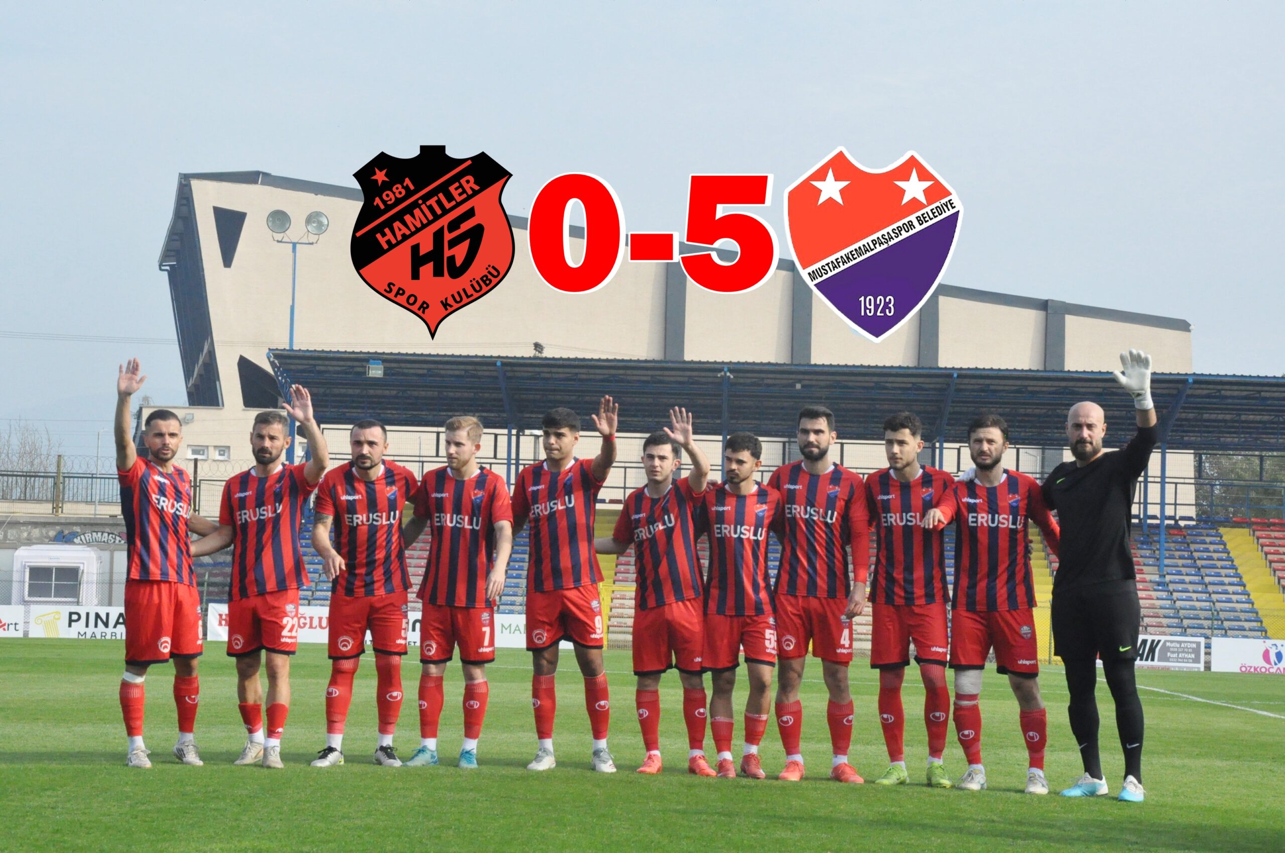 PAŞA’DAN ZİRVEYE 5 GOLLÜ DÖNÜŞ