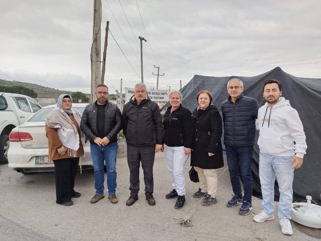 ZAFER PARTİSİ’NDEN EKER İŞÇİLERİNE DİRENİŞ DESTEĞİ