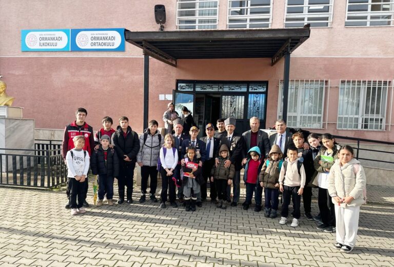 GAZİLER ‘ORMANKADI’DA ÖĞRENCİLERLE BULUŞTU