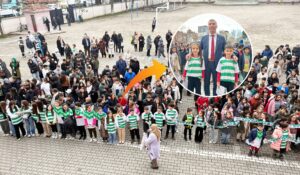 MEHMET AKİF’TE ‘YEŞİL BEYAZ’LI KARNE GÜNÜ