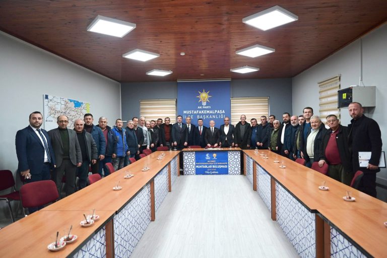 MUHTARLAR ‘GÜRKAN’LA BULUŞTU