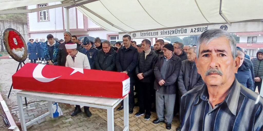 KIBRIS GAZİSİ İSMET ATIŞ’A ASKERİ TÖRENLE VEDA