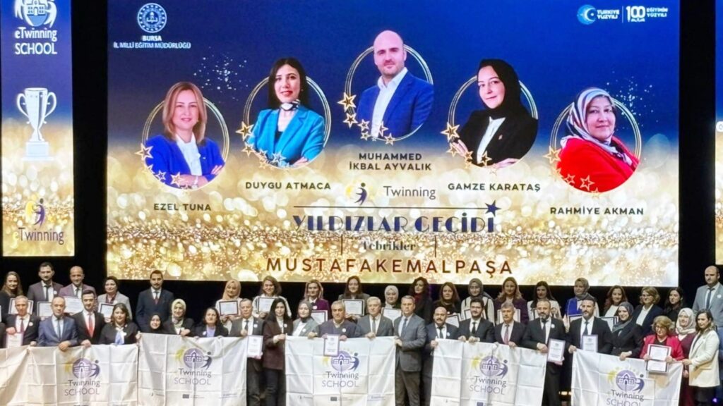 ETWİNNİNG BAŞARISI TAÇLANDI