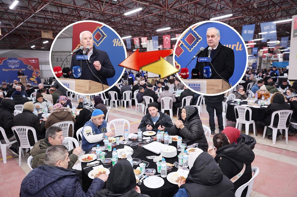 GÖNÜLLER BÜYÜKŞEHİR İFTARINDA BULUŞTU