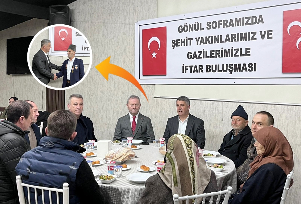 MHP’DEN ŞEHİT AİLELERİ VE GAZİLERE ANLAMLI İFTAR