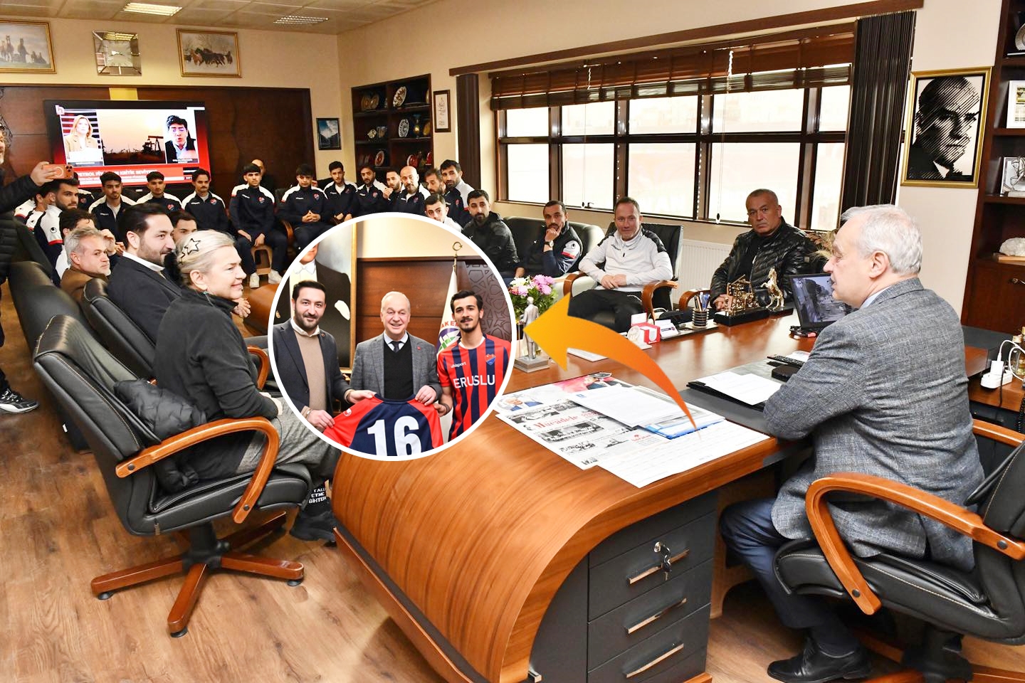 YENİ GOLCÜ KUPAYLA GELDİ